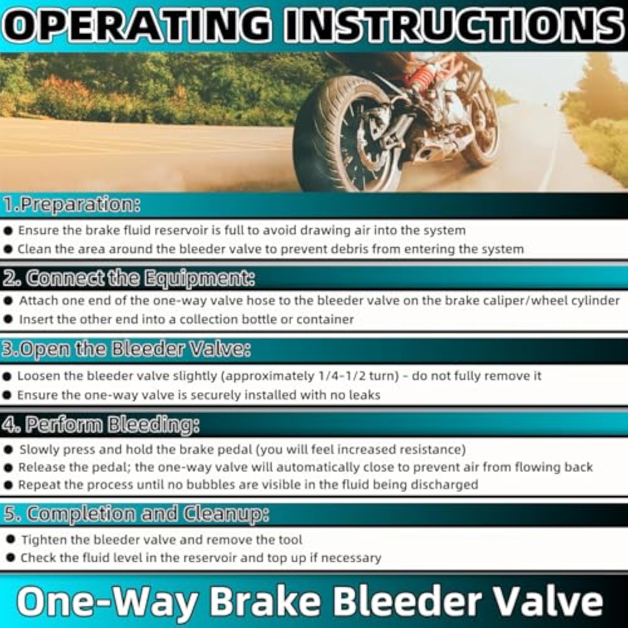 Universal Brake Bleeder Kit